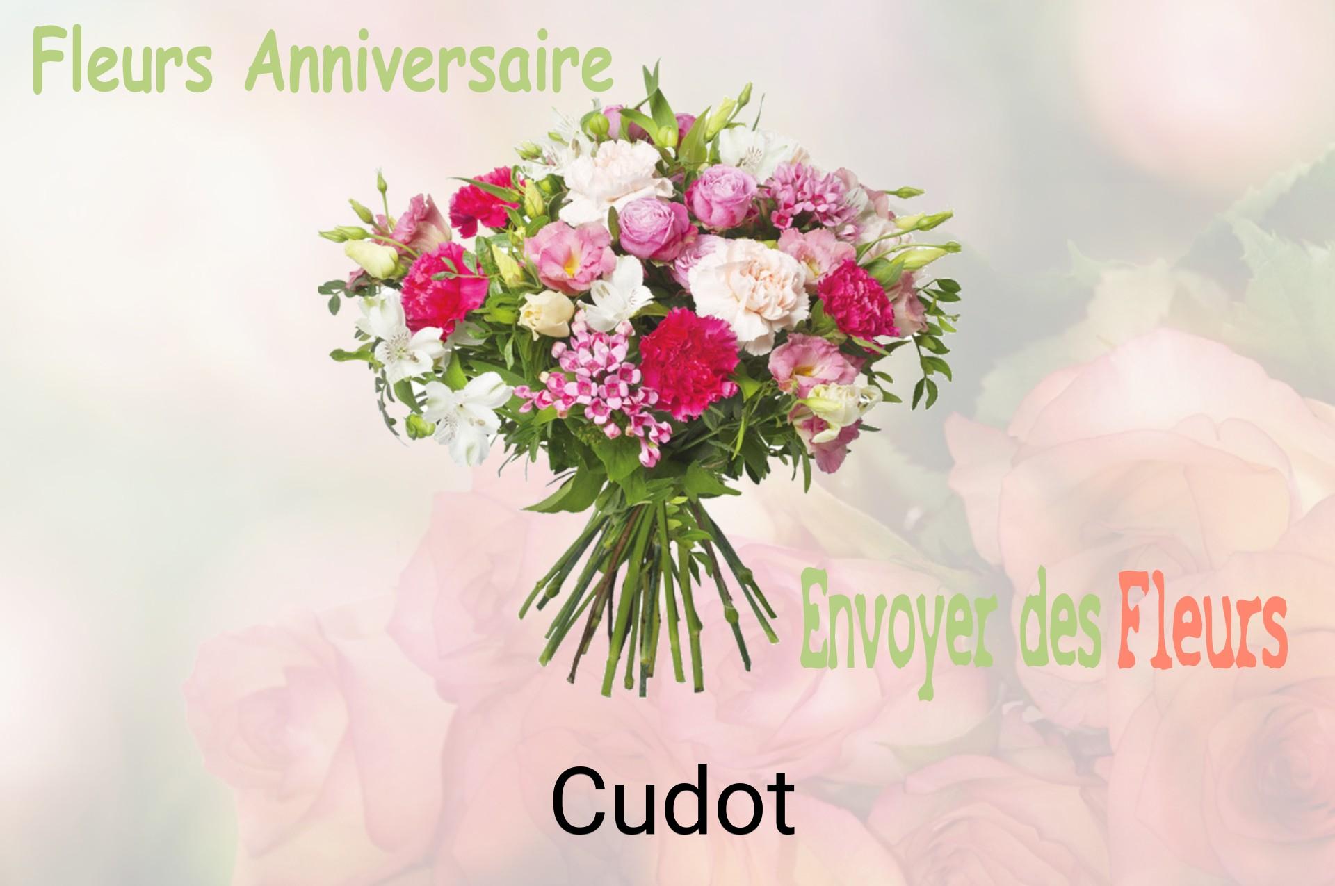 Bouquet de fleurs d’anniversaire livré à Cudot